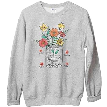 Amazon.com: Personalized Happiness is Being a Grandma Flower